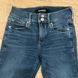 Express Women's Size 0 Mid Rise Jeans
